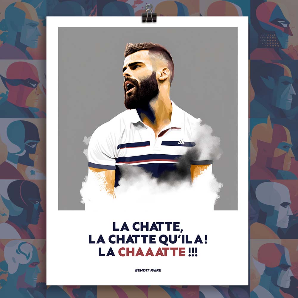 Benoit Paire, La chaaaaatte